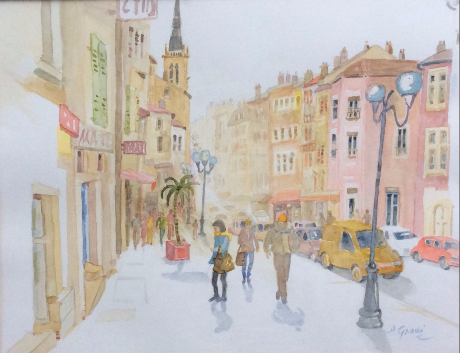 Aquarelle-47x37cm-RUE-NAT