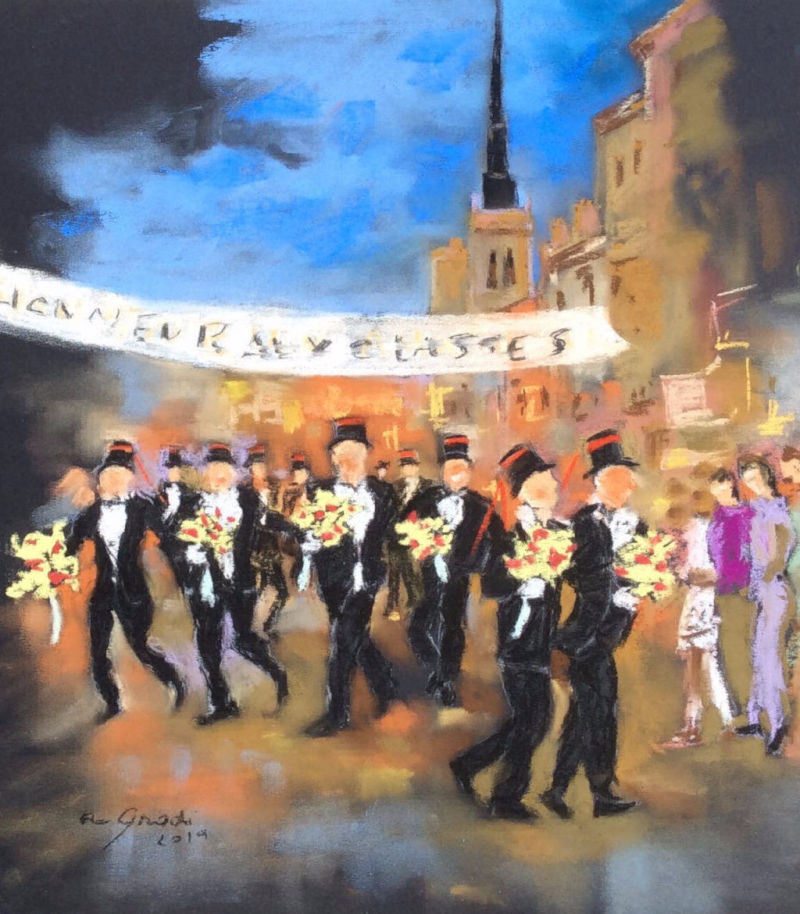 Huile-sur-papier-50x60cm-VIVE-LA-CLASSE-1024